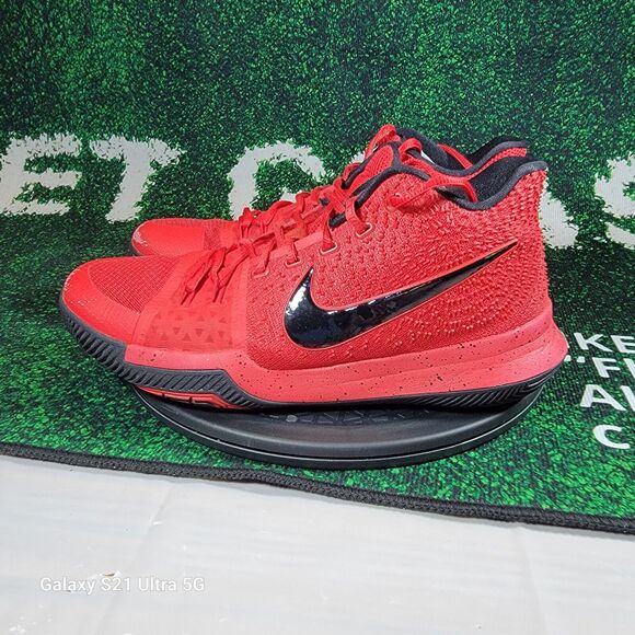 Nike Kyrie 3 Three Point Contest Candy Apple Red Shoes 852395-600 Mens Size 11 main image 5